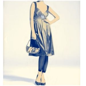 Simply Vera Vera Wang Purple Sleeveless Dr…